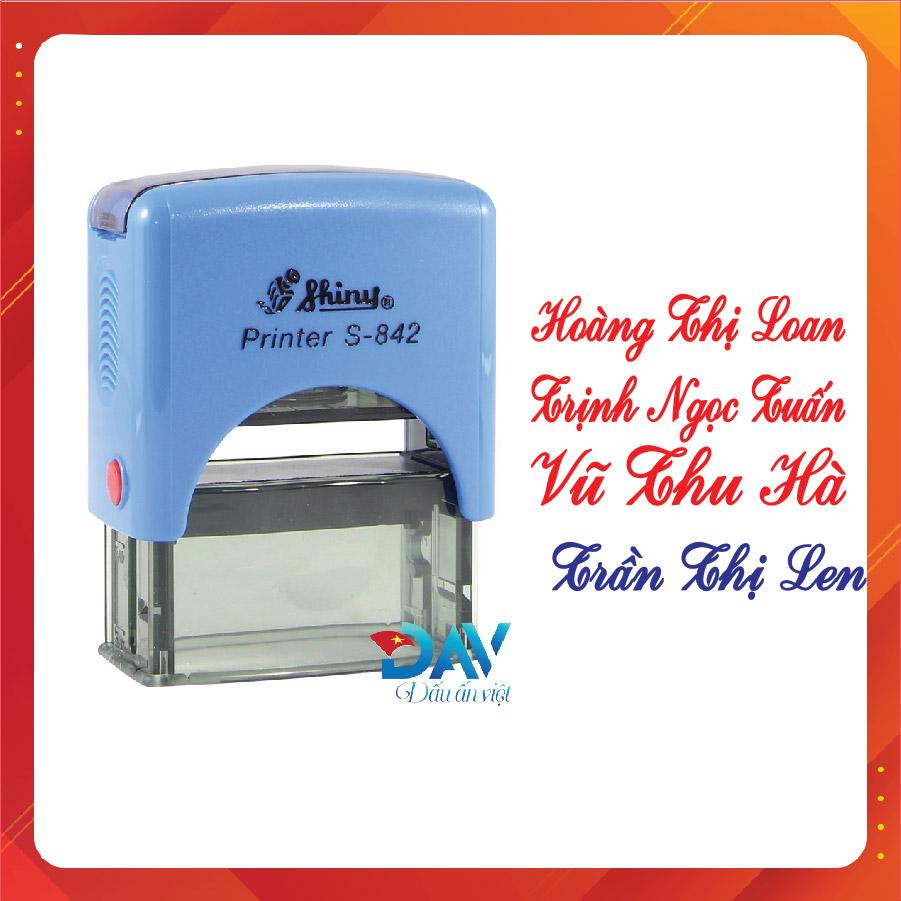 Khắc dấu tên Shiny: Thương hiệu uy tín, chất lượng hàng đầu