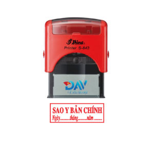 Khắc con dấu sao y bản chính